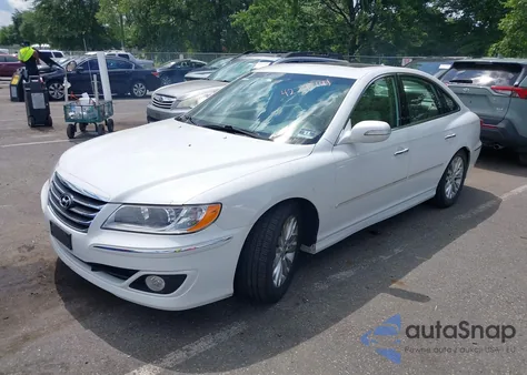 2011 Hyundai Azera Limited from USA, damaged, VIN KMHFC4DF3BA547165